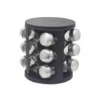 Lot De 12 Étagère À Épices VOLTZ OV51217A12, En Acier Inoxydable