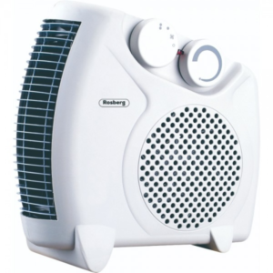 Radiateur Soufflant ROSBERG R51970A, 2000W, Vertical - Blanc