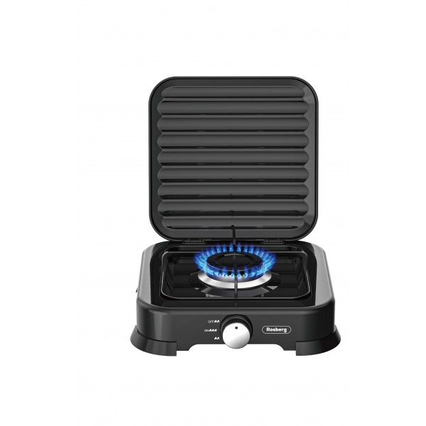 Plaque De Cuisson ROSBERG R51454D1 À Gaz Simple Avec Couvercle