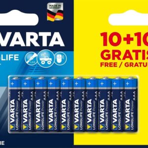 Pack De 20 Piles VARTA AAA