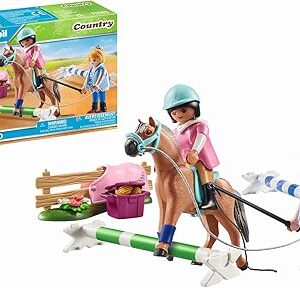 PLAYMOBIL Country 71242 Cavalière Et Cheval Avec Monitrice