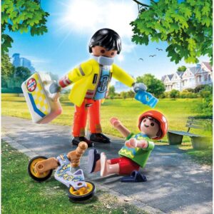City Life PLAYMOBIL 71245 Secouriste Avec Blessé