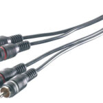 Câble VIVANCO RCA 2 Mâle / 2 Mâle - 5M (Phase 2) % CABLE 2 RCA M /2 RCA  M  5M