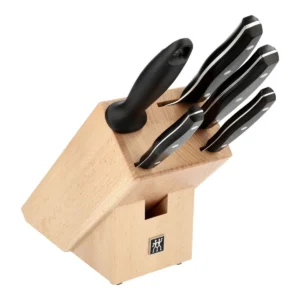 Bloc À Couteaux En Bois 6 Pièces TWIN Pollux