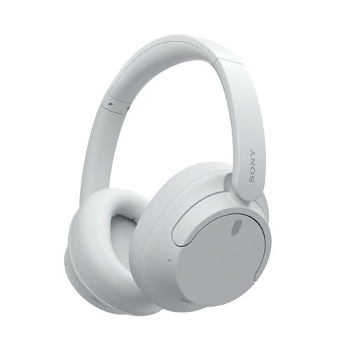 Casque Audio Sans Fil SONY Bluetooth À Réduction De Bruit WH-CH720N - Blanc