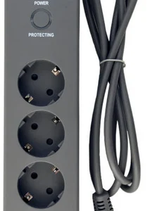 Multiprise Parafoudre PHILIPS SPN3140A/60 - Câble / Adaptateur - Noir