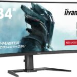 Écran PC Gaming LIYAMA G-Master Red Eagle™ 34" incurvé 180 Hz UWQHD