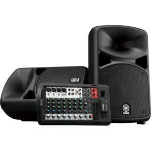 Table De Mixage Micro & Amplificateur YAMAHA Stagepas 600BT - Kit 2 Boite 340W 49