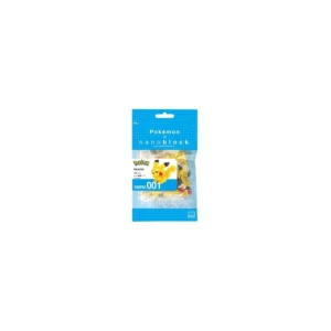 Coffret NANOBLOCK 130 Mini-Briques Plastique Jaune Pikachu