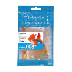 Jeu de construction NANOBLOCK Dracaufeu Pokémon