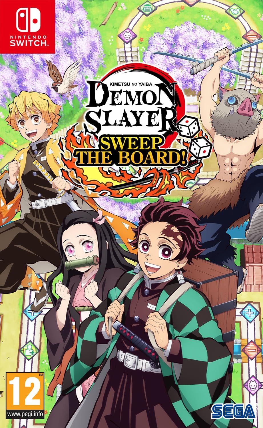 Demon Slayer Kimetsu No Yaiba Sweep The Board NINTENDO Switch