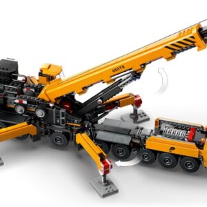 Cit Grue De Chantier Mobile Jaune