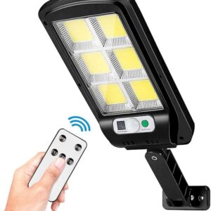 Forever Light Solar LED Lamp SUNARI FLS-01 6*COB PIR 10W 800lm 6000K 2400mAh Li-Ion + RC