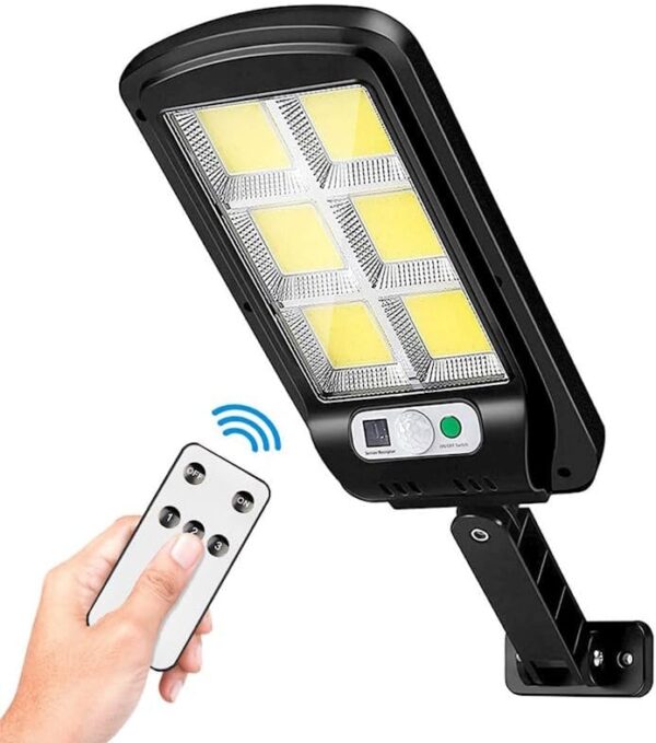 Forever Light Solar LED Lamp SUNARI FLS-01 6*COB PIR 10W 800lm 6000K 2400mAh Li-Ion + RC