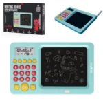 Tablette D'Écriture Numérique MAXLIFE Avec Calculatrice Pour Enfants - Bleue