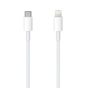 Câble USB-C SETTY - Lightning 1.0M - 3A - Blanc