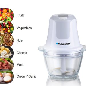 Mixeur De Cuisine BLAUPUNKT CPG601 0,8L  450W - Transparent / Blanc