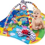 Tapis Éducatif Anika Plus - Bleu / Jaune