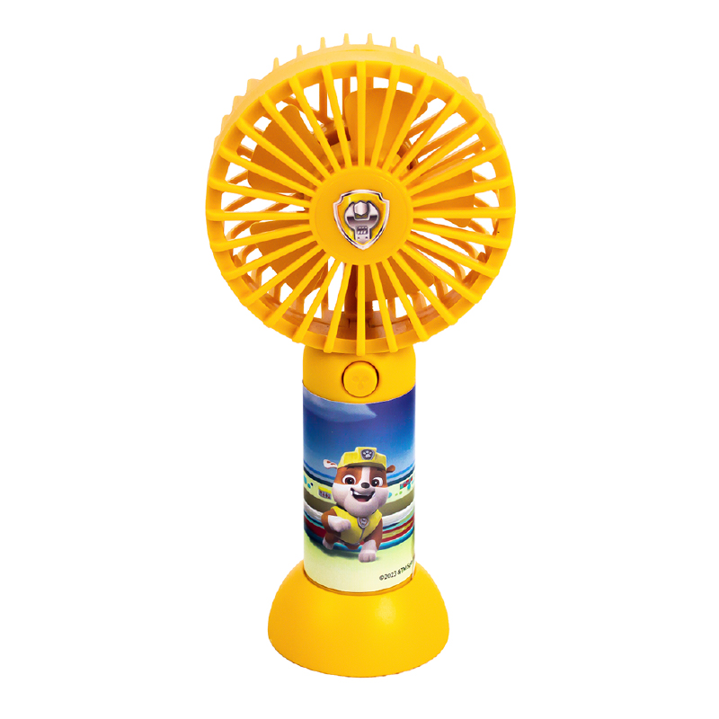 Ventilateur Portable Pat' Patrouille Pour Enfants - Jaune