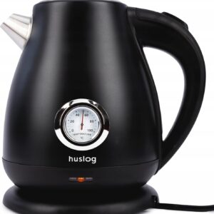 Bouilloire Électrique HUSLOG Avec Thermomètre 1,7L AK-0932 - Noir