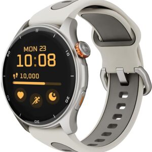 Montre Connectée MYPHONE Sport Avec Suivi Santé Appels Bluetooth Etanche 30M - Beige