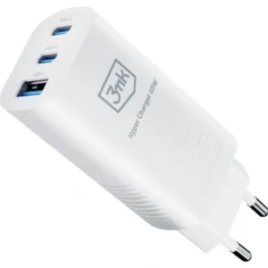 Hyper Chargeur 3MK USB - 65W - Blanc