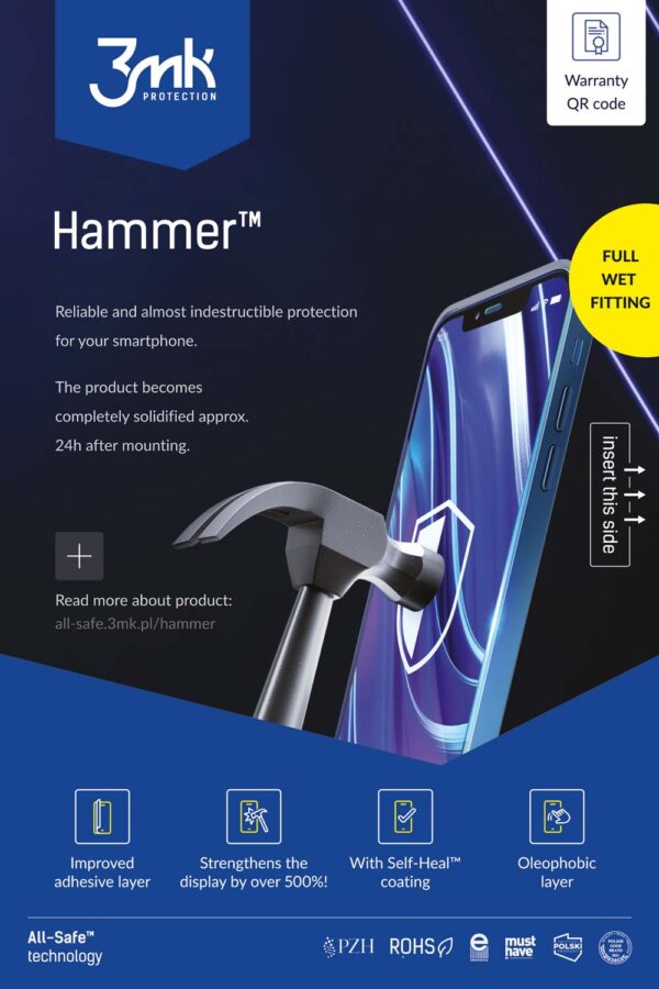 Lot de 25 coques 3MK AIO De Protection Antichoc Pour Téléphone HAMMER