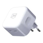 Chargeur Rapide Double 3MK, USB-C USB-C GaN, 35W - Blanc