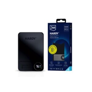 Batterie Externe 3MK Hardy MagSynergy 10.000mAh Ni Plus - Noire
