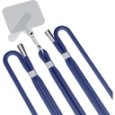 Lanière De Téléphone 3MK EasyClip - Bleue Foncée Argent