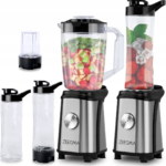 Mixeur Sur Socle 7 En 1 ZEEGMA Vitamine Smoothie Maker Mixer Blender