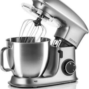 Robot De Cuisine Multifonctions ZEEGMA Planeet Pétrin 2200W - Gris