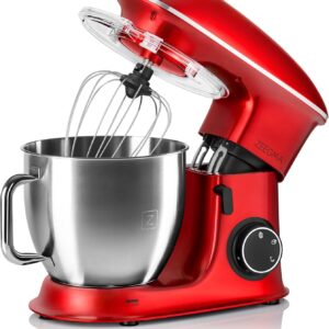 Robot De Cuisine Multifonctions ZEEGMA Planeet Pétrin 2200W - Rouge