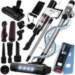 Aspirateur ZEEGMA Without Ready Base Avec Technologie Intelligente Sans Fil, Capteur De Poussière Intelligent - La Puissance D'Aspiration S'Adapte Automatiquement À La Quantité De Poussière