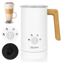 Mousseur À Lait Électrique ZEEGMA 240ML Pour Café Latte - Blanc