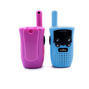 Talkie-Walkie MAXLIFE MXWT-100, Lot De 2 - Bleu / Rose