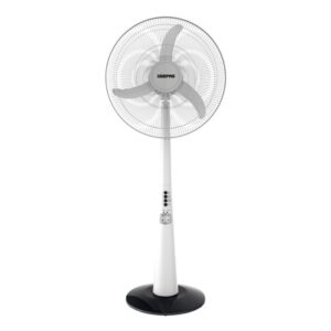 Ventilateur Oscillant Rechargeable GEEPAS Avec Lumières LED