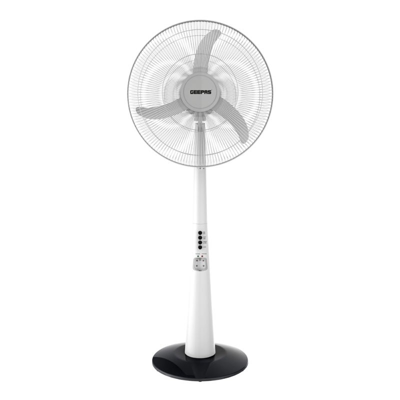Ventilateur Oscillant Rechargeable GEEPAS Avec Lumières LED
