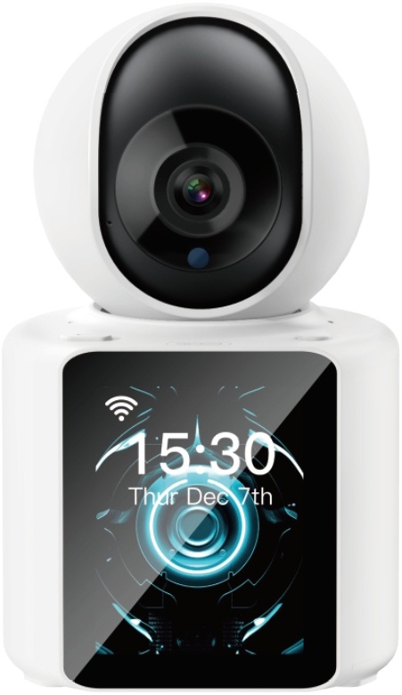 Camera De Vidéo Surveillance XO Design CR03, Wi-Fi, 1080P, Indoor - Blanche