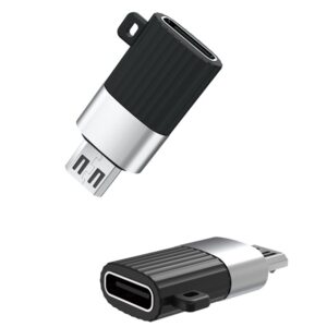 Micro Adaptateur USB Vers USB-C XO NB149-C - Noir