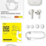 Écouteurs Intra-Auriculaires Sans Fil BASEUS Bowie E17 Bluetooth - Blanc Stellaire