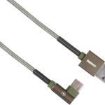 Câble De Données REMAX RC-119A Série USB Type-C Ranger - Charge Rapide 2,4A Pour Téléphones Portables - 100CM - Vert