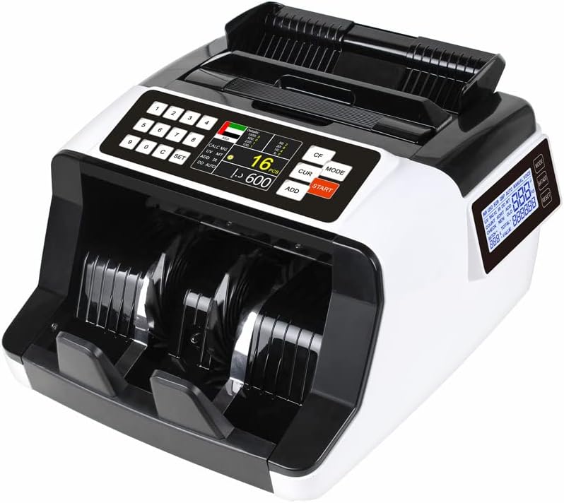 Compteur De Billets À Batterie Rechargeable, Compteur De Valeur Nominale Unique CRONY Al-7200
