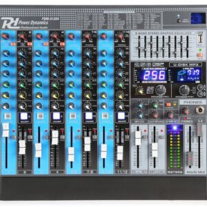 Console De Mixage Professionnelle Analogique DSP POWER DYNAMICS - PDM S1204 - 12 Canaux