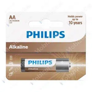 Lot de 10 Piles Alcalines PHILIPS AA (R6) LR6AL10S/10 1,5V