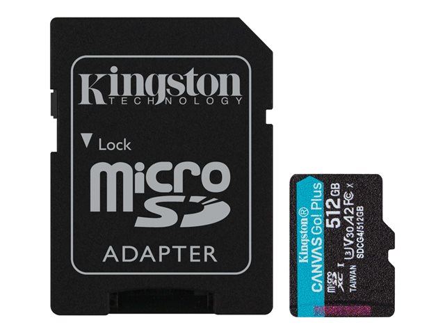 Carte Mémoire KINGSTON 512GB MicroSDXC CAN