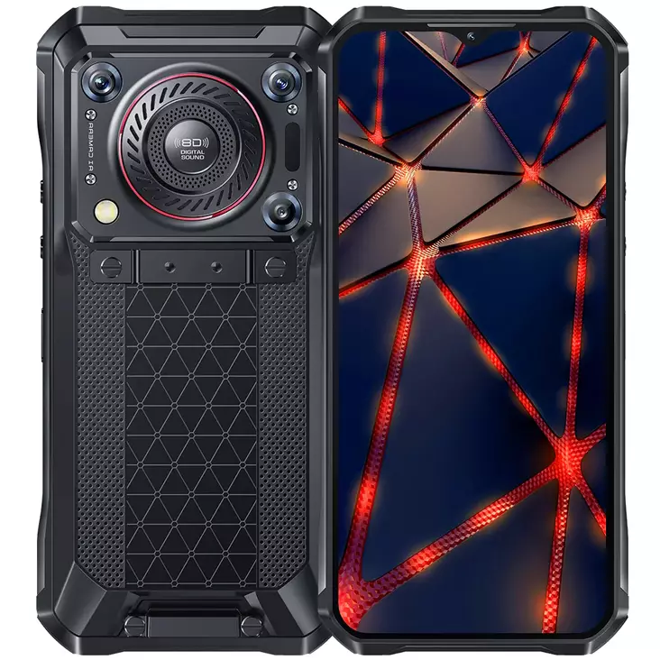 Smartphones OUKITEL WP33 Pro 5G, Étanches Et Durci, 22000mAh, 8/256GB, 64MP, 6.6'' FHD