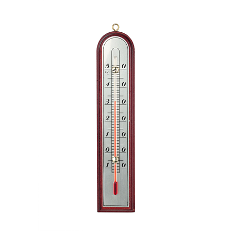 Thermomètre D'Intérieur En Bois / Extérieur 27CM "Luxe"